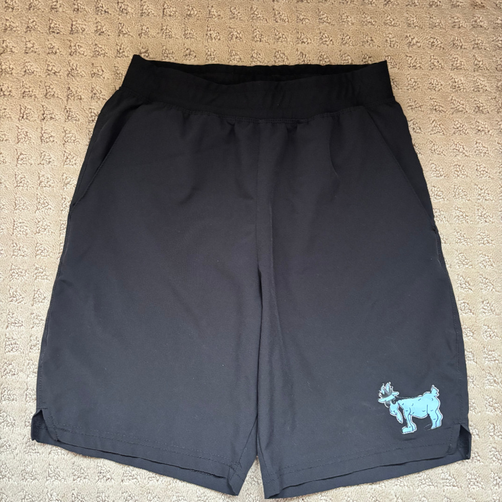 GOAT Boys Black Shorts